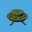 <b>Flat Pot</b><br><small>A flat pot for plants.</small><br><small>5 GMC</small><br>