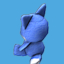 <b>Plushy: Blue Fox</b><br><small>A cute fuzzy plush.</small><br><small>1,500 GMC</small><br>