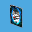 <b>Poster: Portal 2: Blue</b><br><small>A poster you can use to decorate your condo with.</small><br><small>35 GMC</small><br>