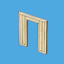 <b>5x100x100 Doorway</b><br><small>SoftWood</small><br><small>420 GMC</small><br>