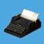 <b>Typewriter</b><br><small>The incessant clacking is enough to drive any man insane. That`s why I became a private eye.</small><br><small>1,500 GMC</small><br>